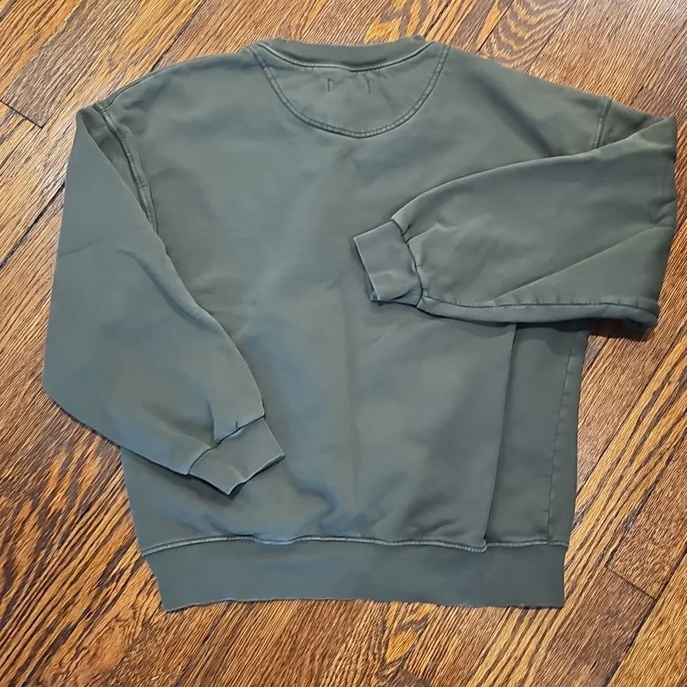 Anine Bing Green Tiger Sweatshirt Medium - Picture 7 of 7